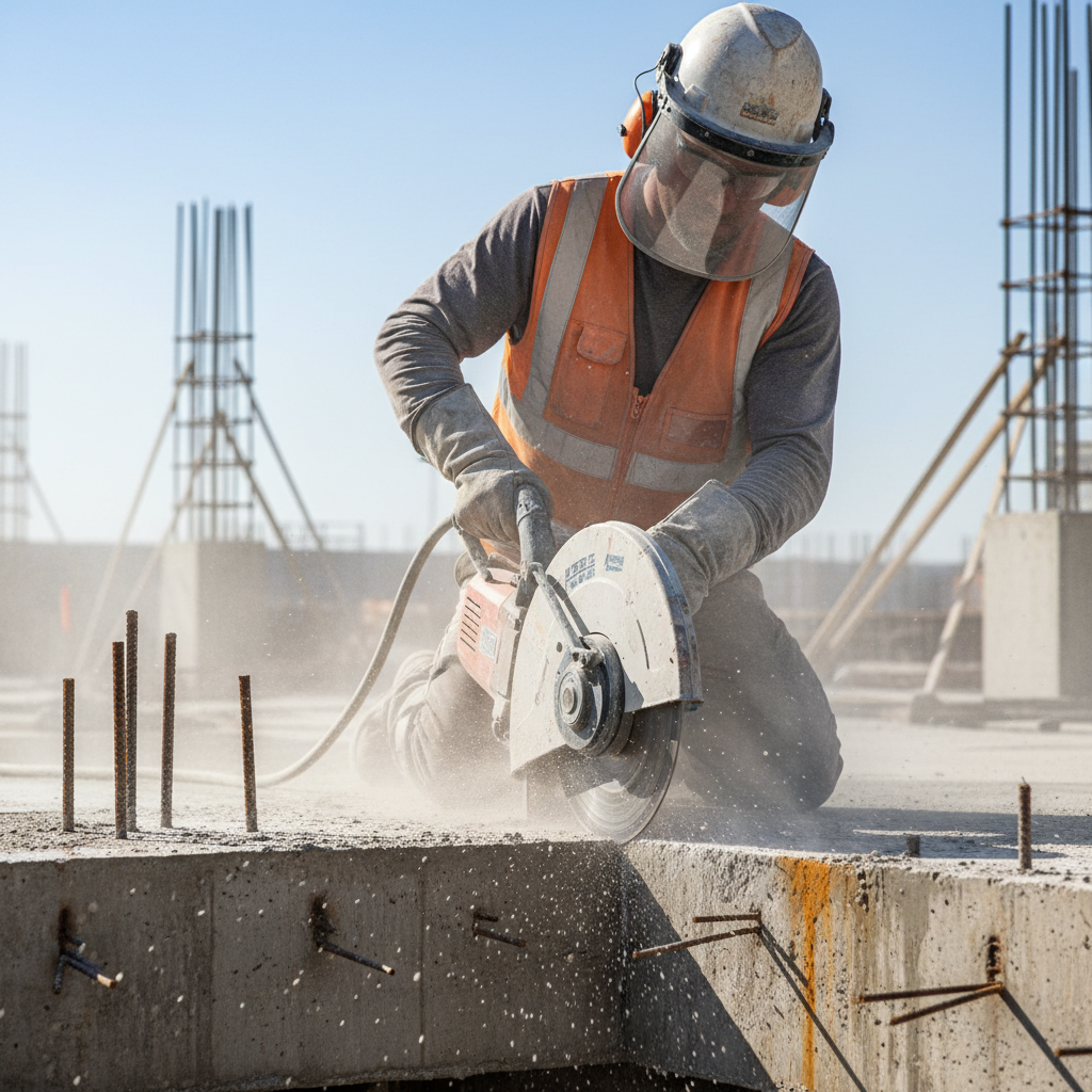 חברת ניסור בטון מקצועית: מה חשוב לבדוק לפני שמזמינים עבודה